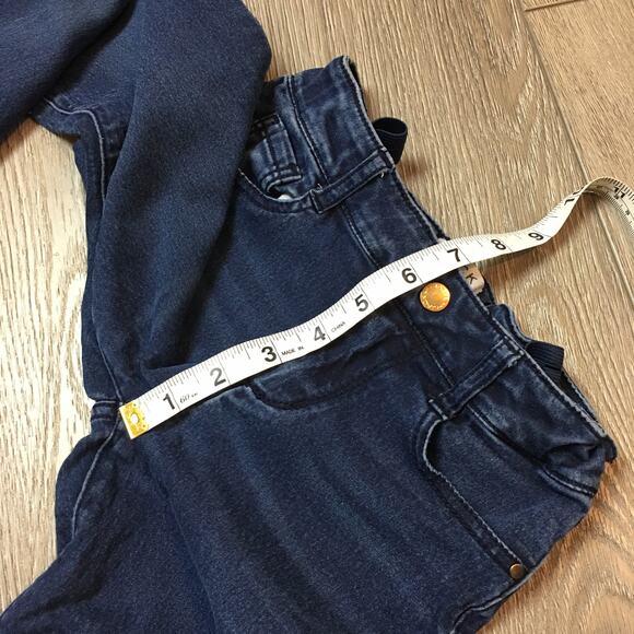Janie & Jack Denim Girls Skinny size 6 dark - Picture 6 of 8